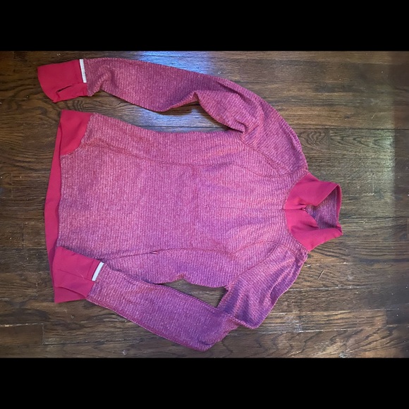 LULULEMON MAROON QUARTER ZIP - Picture 1 of 6